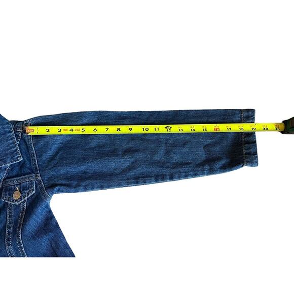 Boohoo Denim Dress Button Down Long Sleeve Jean Pockets NWT Size 6 - Picture 9 of 16